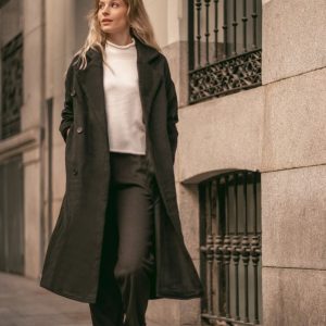ABRIGO OVERSIZE NEGRO LILY
