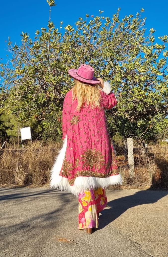 Abrigo Bohemio Pink - Imagen 2