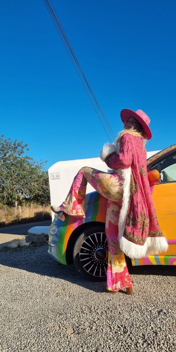 Abrigo Bohemio Pink - Imagen 3
